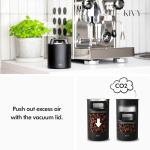 KIVY Airtight Vacuum Coffee Canister - Push Lid