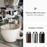 KIVY Airtight Vacuum Coffee Canister - Push Lid