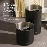 KIVY Airtight Vacuum Coffee Canister - Push Lid