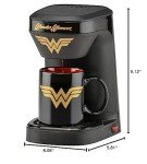 Wonder Woman Single Serve Coffee Maker with Mug