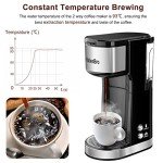 Single Serve K Cup Coffee Maker with Reservoir