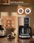 COWSAR 10-Cup Programmable Drip Coffee Maker