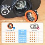 SOWTECH Adjustable Burr Coffee Grinder - 38 Settings