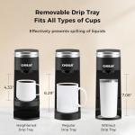 CHULUX Slim Single Serve Coffee Maker for K Cups