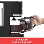 KITCHENTREND 12-Cup Programmable Coffee Maker