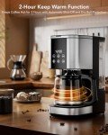 COWSAR 10-Cup Programmable Drip Coffee Maker