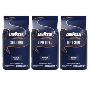 Lavazza Super Crema Espresso Whole Bean Coffee, 2.2 lbs