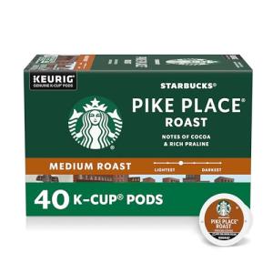 Starbucks Pike Place Medium Roast K-Cup Pods