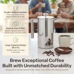 SterlingPro Double Walled French Press Coffee Maker