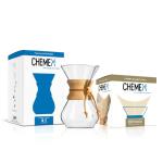 Chemex 6-Cup Classic Coffee Maker Bundle