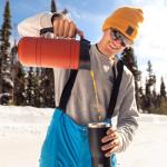 BruTrek BaseCamp Coffee Press - 48oz Insulated Steel