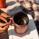 BruTrek BaseCamp Coffee Press - 48oz Insulated Steel