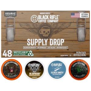 Black Rifle Coffee Supply Drop Variety Pack, 48 Pods