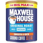 Maxwell House Original Roast Ground Coffee, 33.1 oz