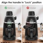 SOWTECH 3.5 Bar Espresso Cappuccino Machine with Frother