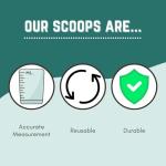 Long Handle Coffee Scoop for Easy Measuring