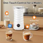 Secura Electric Milk Frother & Steamer - 4-in-1