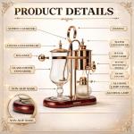 Nispira Belgium Royal Family Syphon Coffee Maker