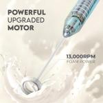 Zulay Kitchen Handheld Stainless Steel Milk Frother