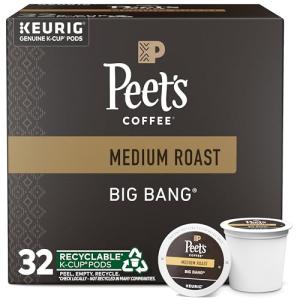 Peet's Big Bang Medium Roast K-Cup Pods 32 Count