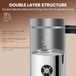 4-in-1 Stainless Steel Electric Milk Frother