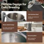 SterlingPro Double-Walled French Press Coffee Maker