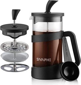 Sivaphe 12oz Lightweight French Press Coffee Maker