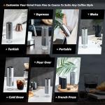 SPARKFE Portable Rechargeable Electric Coffee Grinder