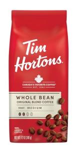 Tim Horton's 100% Arabica Medium Roast Coffee Beans