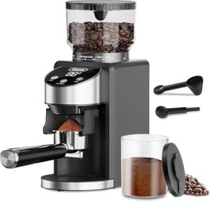 Gevi Electric Burr Coffee Grinder with 35 Settings