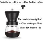 Hand Coffee Grinder with Ceramic Burr and Jars