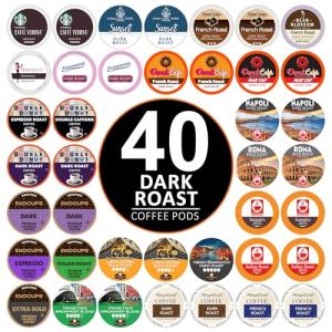 Dark Roast Coffee Pod Variety Pack for Keurig