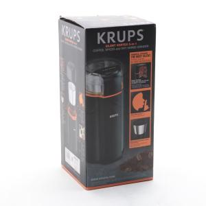 KRUPS Silent Vortex Electric Coffee Grinder - Black