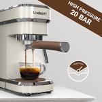Compact 20 Bar Espresso Machine with Frother