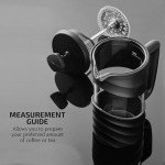 OVENTE 12oz French Press Coffee Maker - Black