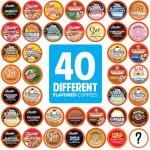 Two Rivers Flavored Coffee Pods for Keurig, 40 Count