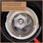 Baratza Virtuoso+ Coffee Grinder in Black