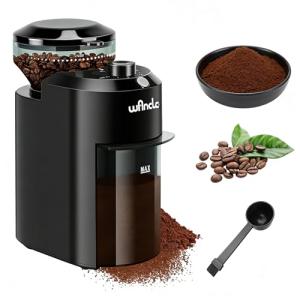 Wancle Electric Burr Coffee Grinder with 28 Settings