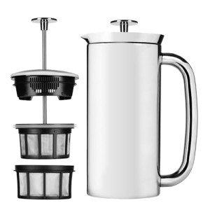 ESPRO P7 French Press - Double-Walled Stainless Steel