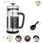 Easyworkz 34 oz Stainless Steel French Press