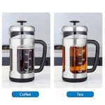 Easyworkz 34 oz Stainless Steel French Press