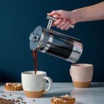 34 oz French Press Coffee Maker with Stainless Steel Plunger