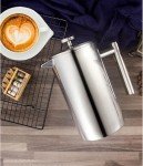 Miuly 21oz Stainless Steel French Press Coffee Maker