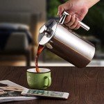 Miuly 21oz Stainless Steel French Press Coffee Maker