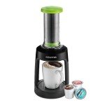 Gourmia Manual Single Serve French Press - Green