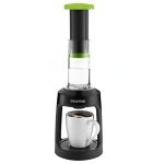 Gourmia Manual Single Serve French Press - Green