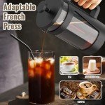 RAINBEAN 12 Oz Mini French Press Coffee Maker