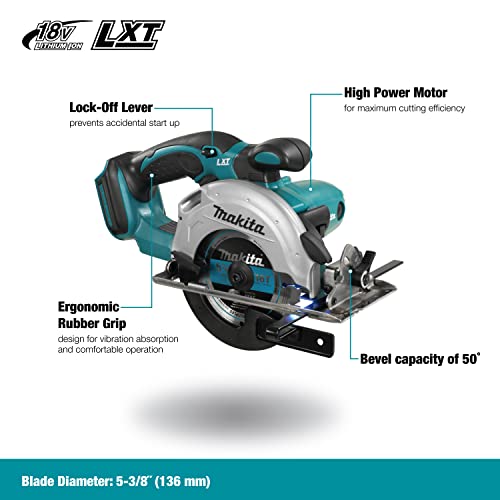 Makita DSS501Z LXT Cordless Circular Saw - 18V (8 words)