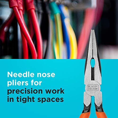 BLACK+DECKER Plier Set, 4-Piece