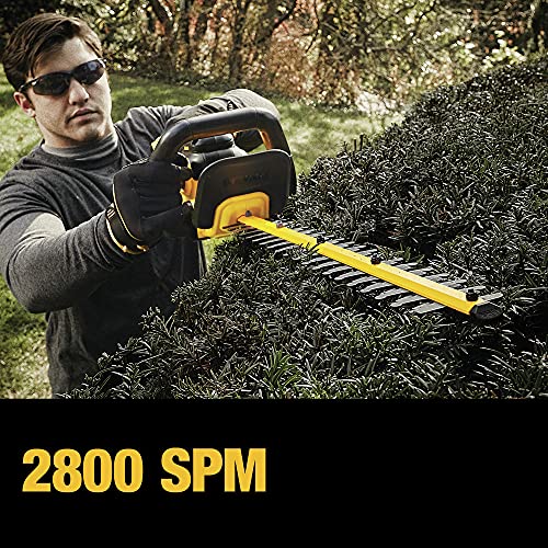 DEWALT 20V Cordless Hedge Trimmer, 22 Inches
